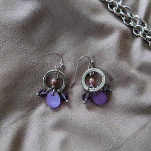 Lia Sophia Purple Haze Earrings